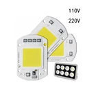 20 Вт 30 Вт 50 Вт высокой мощности Мощность интегрированный чип COB лампа 110V матричный светодиодный точечный светильник DIY проектор прожектор светильник на открытом воздухе уличном фона