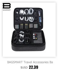 BAGSMART Водонепроницаемый черный нейлон Гар Для мужчин t сумка с ручкой легкий костюм сумка Бизнес Для мужчин дорожные сумки для костюмы