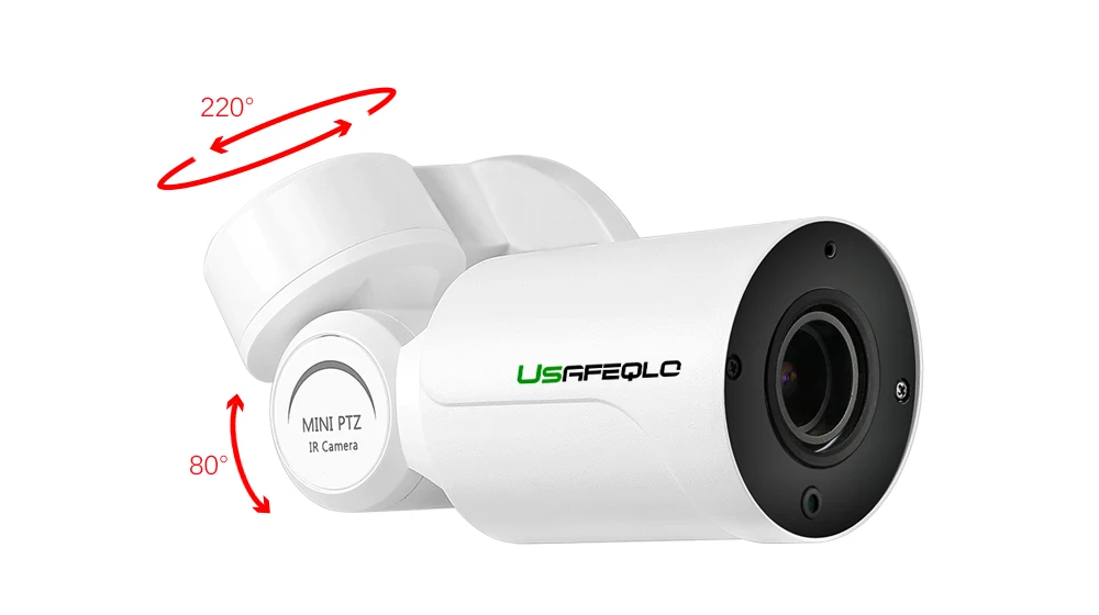IP PTZ Bullet Камера 1080 P Full HD ONVIF P2P IP66 Водонепроницаемый возможностью погружения на глубину до 30 м ИК Ночное видение IP Камера мини наружная камера наблюдения с датчиком PTZ H.265 1080 P Камера