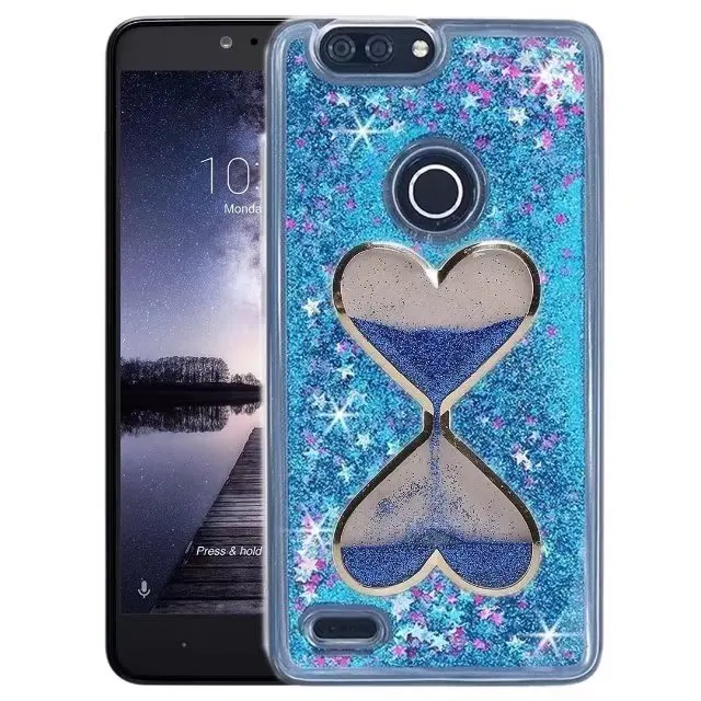 For ZTE Blade Zmax / ZMax Pro 2/Sequoia Z982 Case Luxury Bling Glitter Liquid Quicksand Star Sparkle Soft Cover Z max |