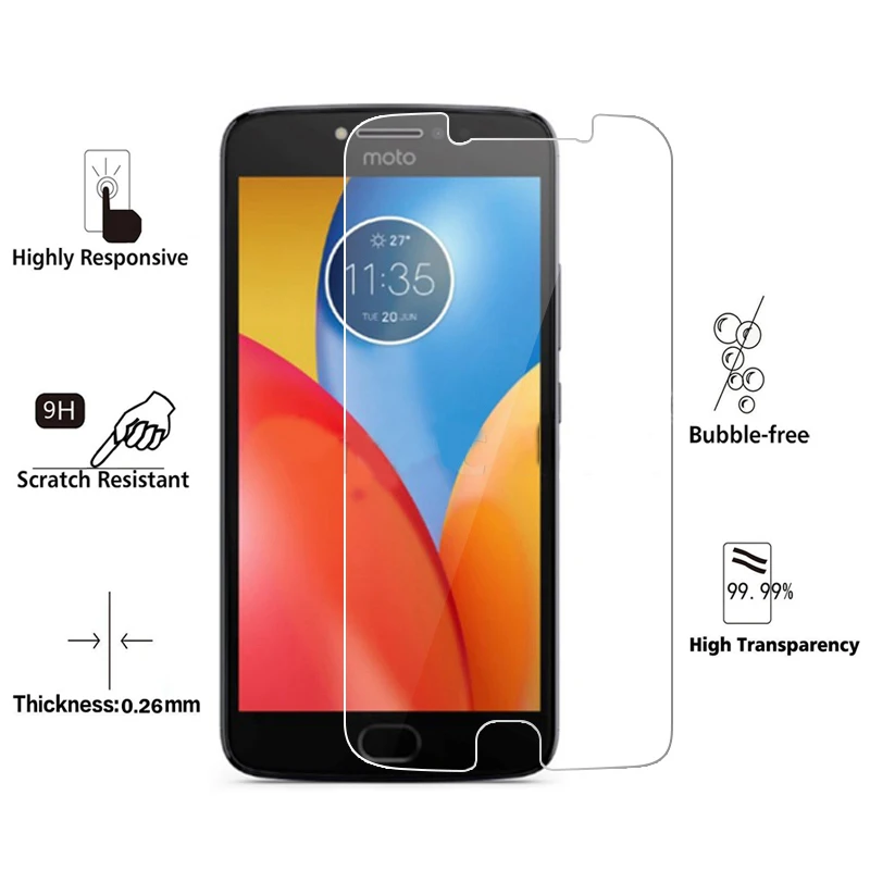 Закаленное стекло gxe для Motorola Moto E4 9H 2.5D Премиум Защитная пленка Plus|tempered glass|screen