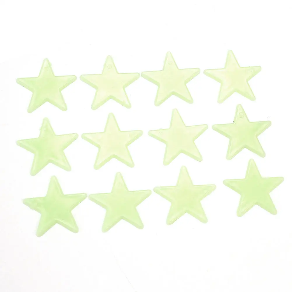 В партии 100 шт. зеленые фотообои со звездами на потолочной стене|lot 100pcs|glow in dark starslot