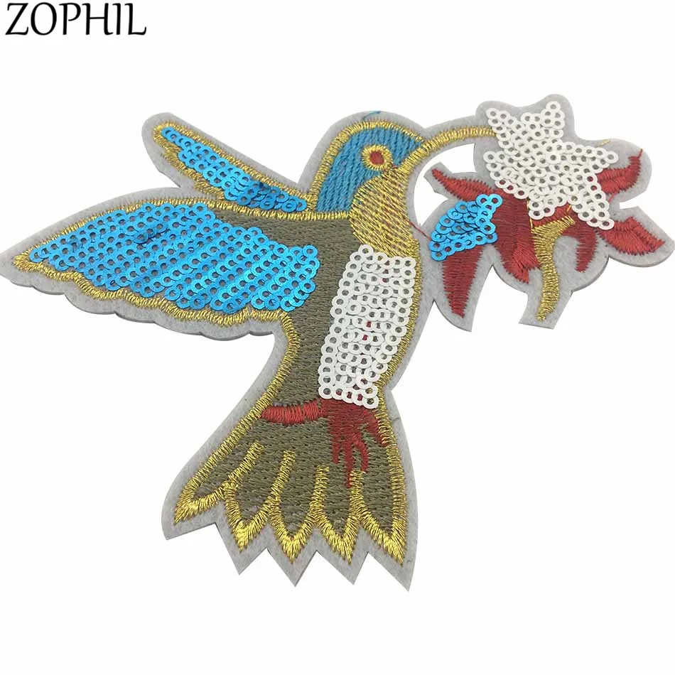 ZOPHIL модный Войлок DIY ремесло аксессуары птицы Логотип Железо На пластыри Подушка