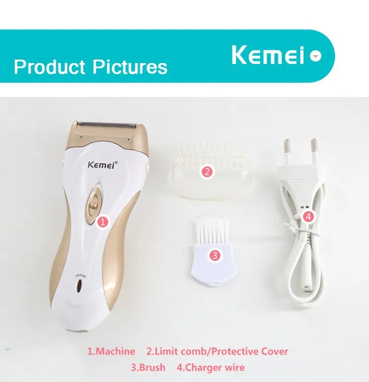 Kemei KM-3018 новинка для женщин бритья профессиональный шерстяной нож электробритва