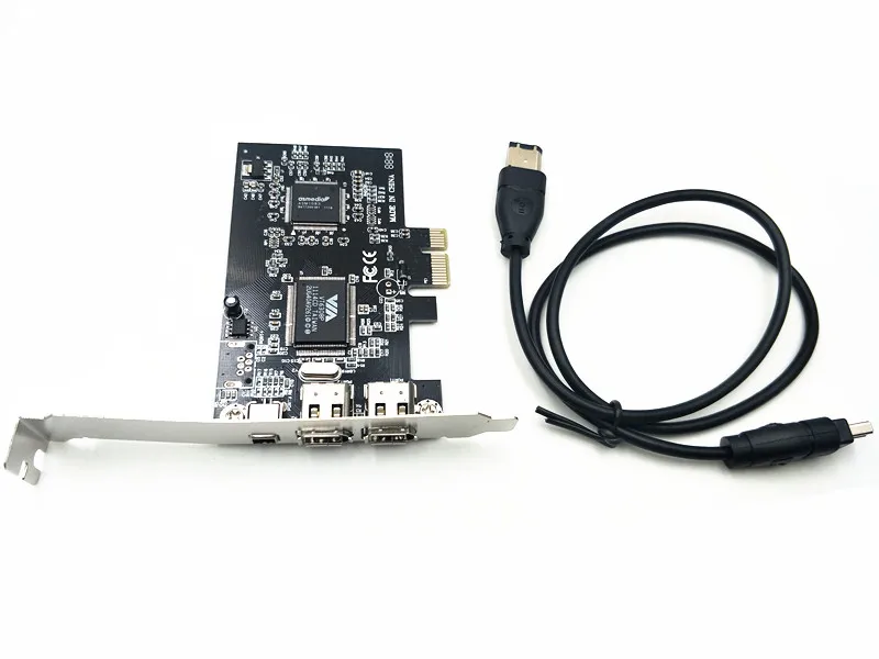 PCI Express x1 PCI-E FireWire 1394a IEEE1394 плата контроллера | Компьютеры и офис