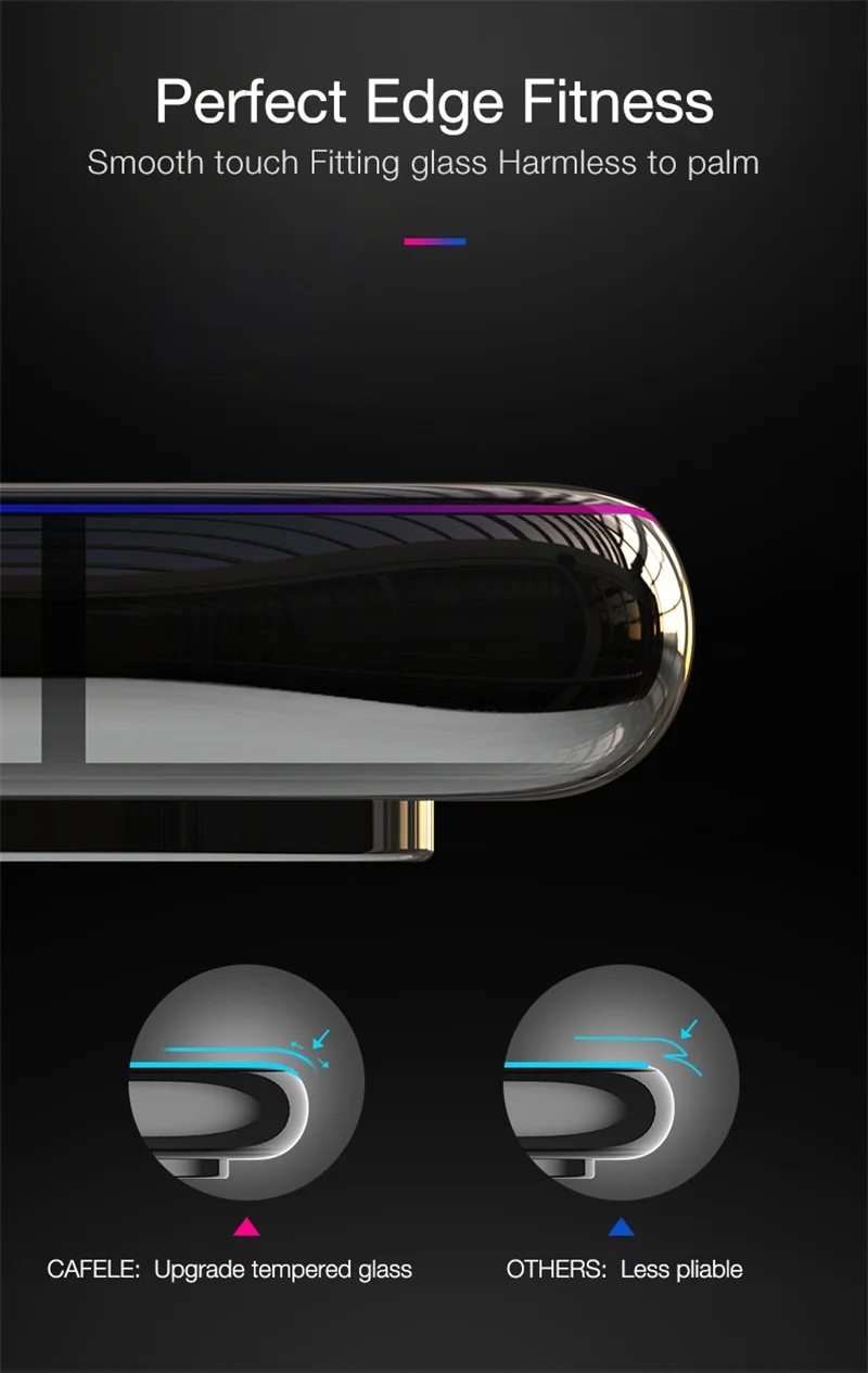 CAFELE Защита экрана для huawei mate 10 pro закаленное стекло 9H 3D Edge полное покрытие защитное стекло пленка для huawei mate 10
