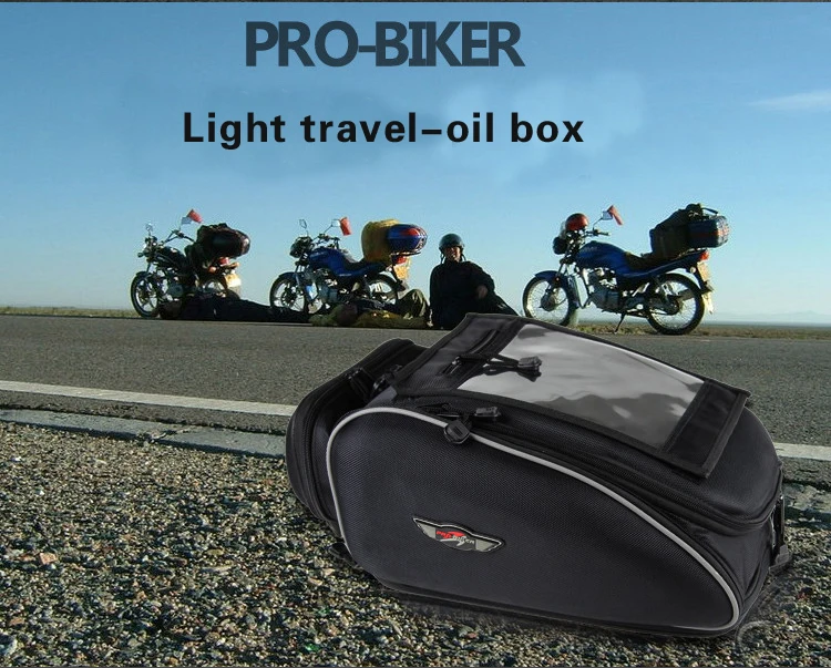 PRO-BIKER подлинный мотоцикл Рыцарь сумка для езды на лошади мульти-функциональная езда Сумка для шлема гоночный масляный мешок BPXZ02