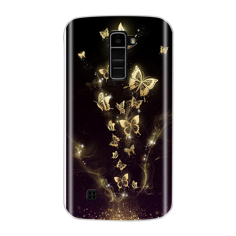 Чехол для LG K10 мягкий чехол из ТПУ LTE K420N K430 K430ds силиконовая задняя крышка 2016