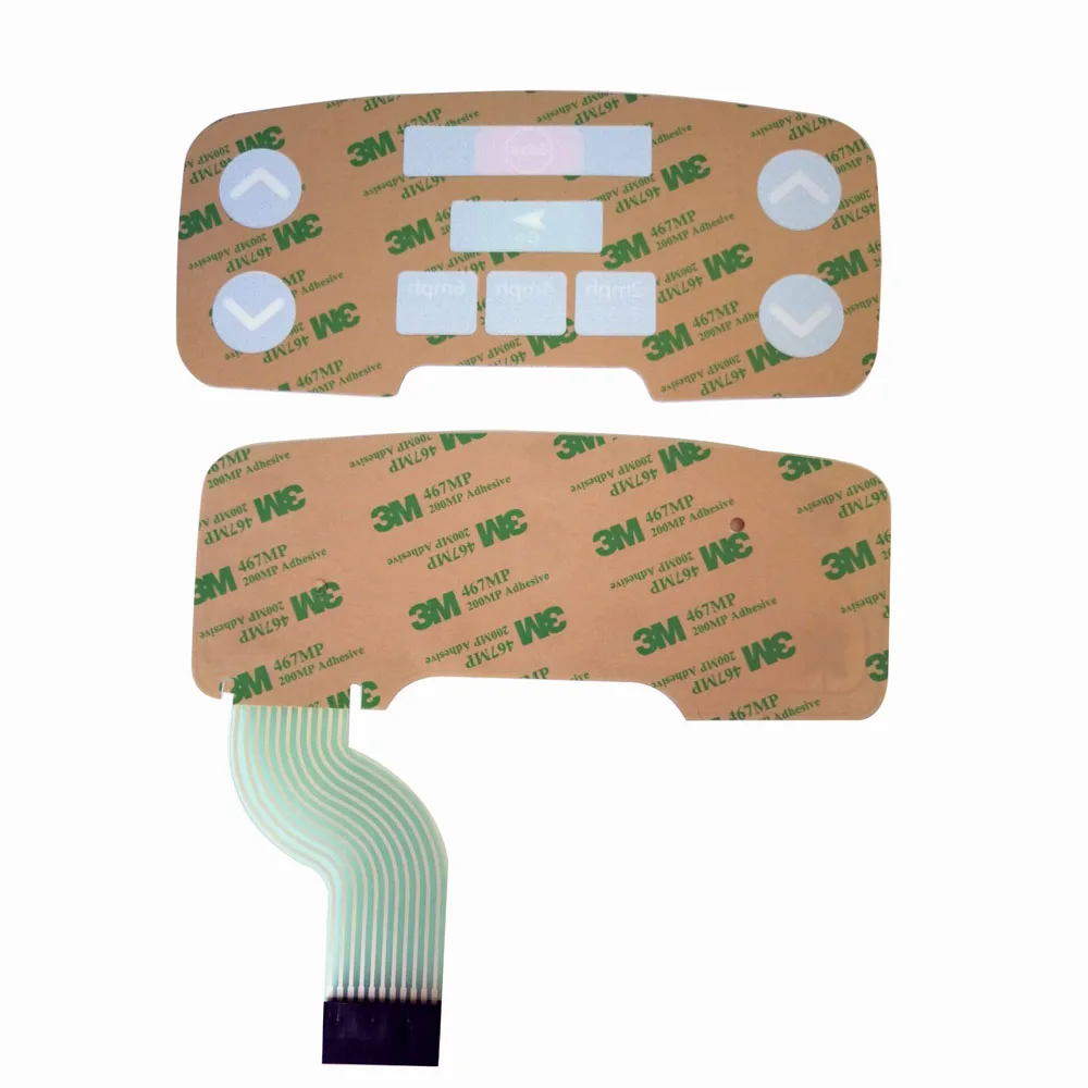 Беговая дорожка кнопка Пуск стоп клавиатура панельный мембранный переключатель