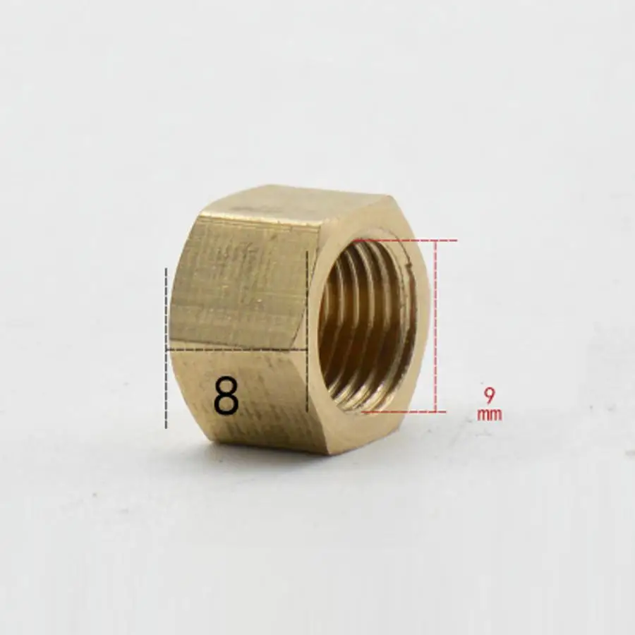 Латунная Заглушка с шестигранной головкой 1/8 дюйма BSP|water couplers|fitting gas pipesbrass pipe fitting