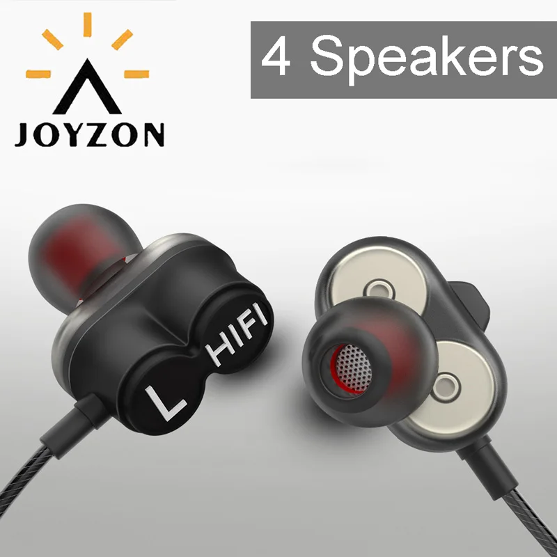Горячая Распродажа 4 динамика двойные водительские наушники вкладыши HIFI