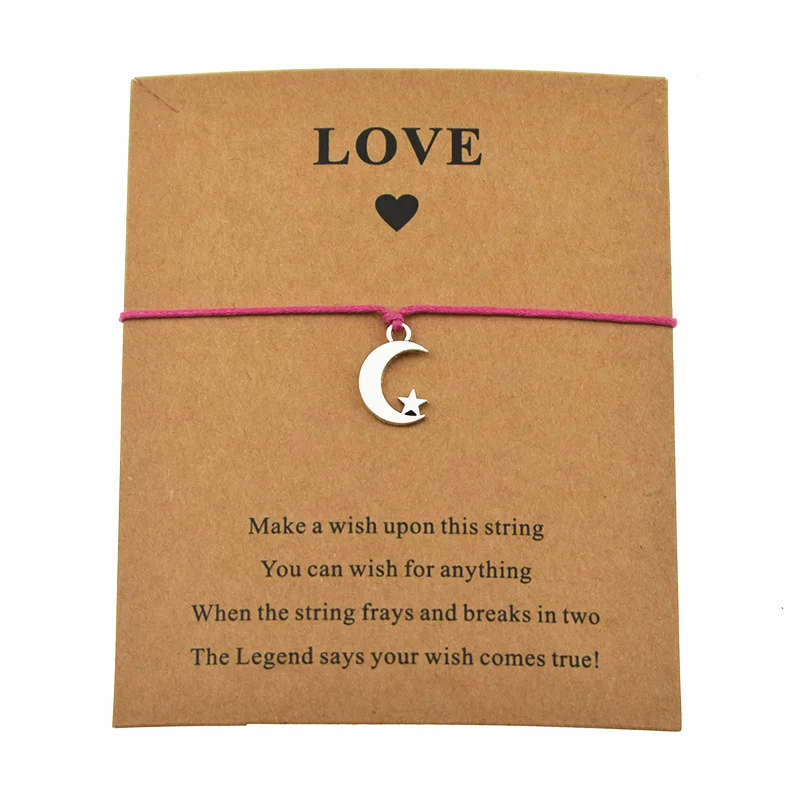 Новые винтажные браслеты из искусственного вощеного шнура создайте желание