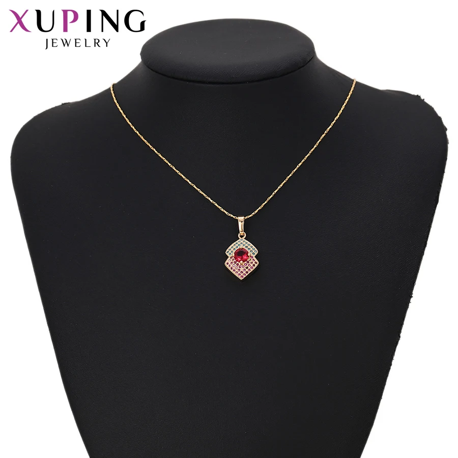 Xuping модные очаровательные ювелирные наборы синтетический фианит изделия для