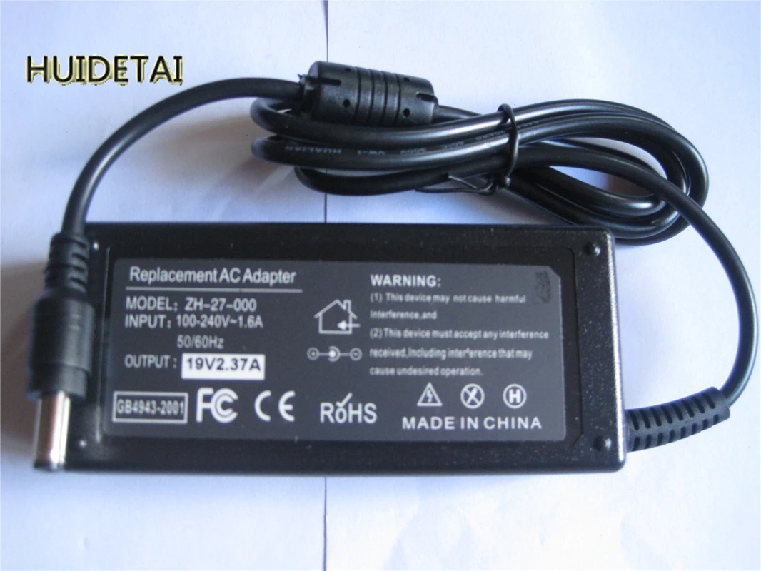 

Новый адаптер переменного тока 19V 2.37A 45W для Toshiba P000604900 PA5177U-1ACA