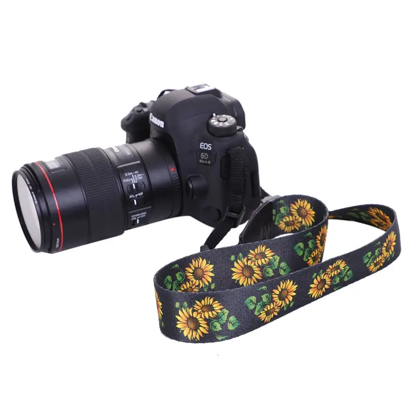 ABGN Hot PULUZ Ретро этнический стиль плечевой ремень для камеры Sony Canon SLR/DSLR камер