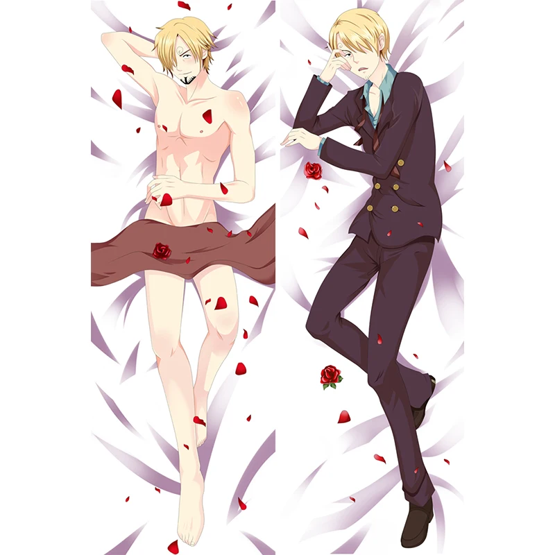 

Hot Japanese Anime Hugging Pillow Cover Case Pillowcases Decorative Pillows Double-Sided 2Way 2WT 50X160CM one piece Sanji e