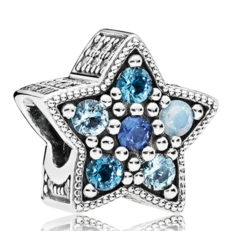 Dodocharms Fit Pandora Браслеты ожерелья для женщин вечерние DIY простой стиль цветы сердца вино стекло хрустальные звезды бусины Char