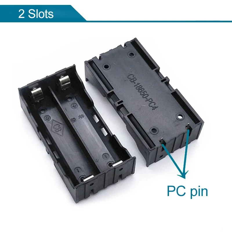 Power Bank Battery Holder Plastic Storage Box Case for 1x 2x 3x 4x 18650 Charger Fast USB 1/2/3/4 Slots | Электроника