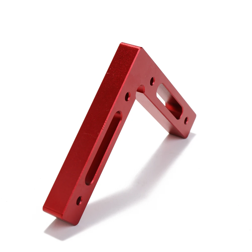 

2pcs Aluminum Alloy Accuracy n 90Right Angle Positioning Block Jig for Wood Working Tool