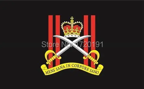 Королевский спортивный Корпус Флаг 3ft * T упражнения чтобы держать форму heraldry5ft100
