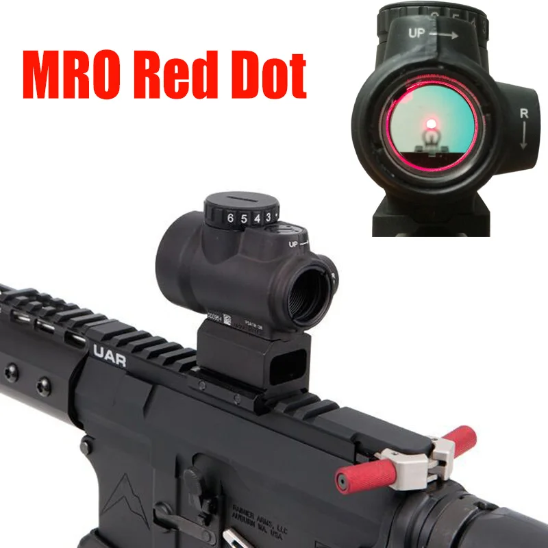 Thoot Thing Tactical Sight MRO Red Dot с QD Riser Mount &amp Low (5087) | Спорт и развлечения