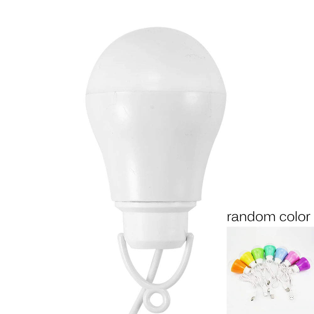 Портативный светодиодный фонарь с питанием от USB лампа для кемпинга