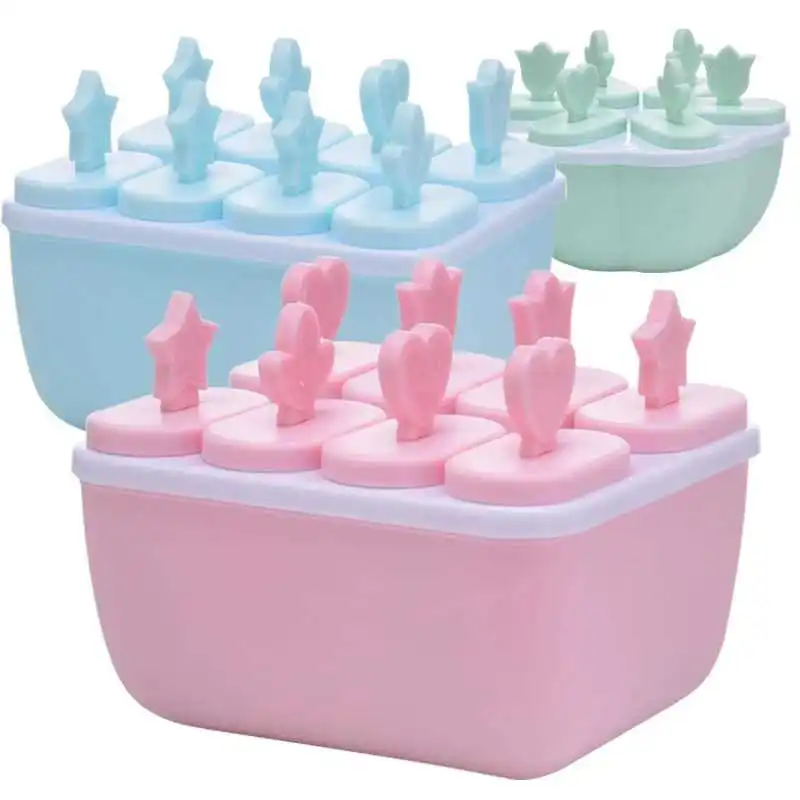 Форма для мороженого из пищевого пластика 6-8 ячеек | Дом и сад