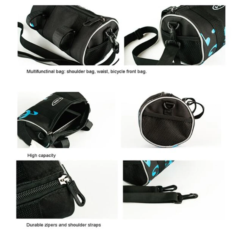 Складная велосипедная сумка передняя для горного велосипеда|bolsa para bicicleta|pannier