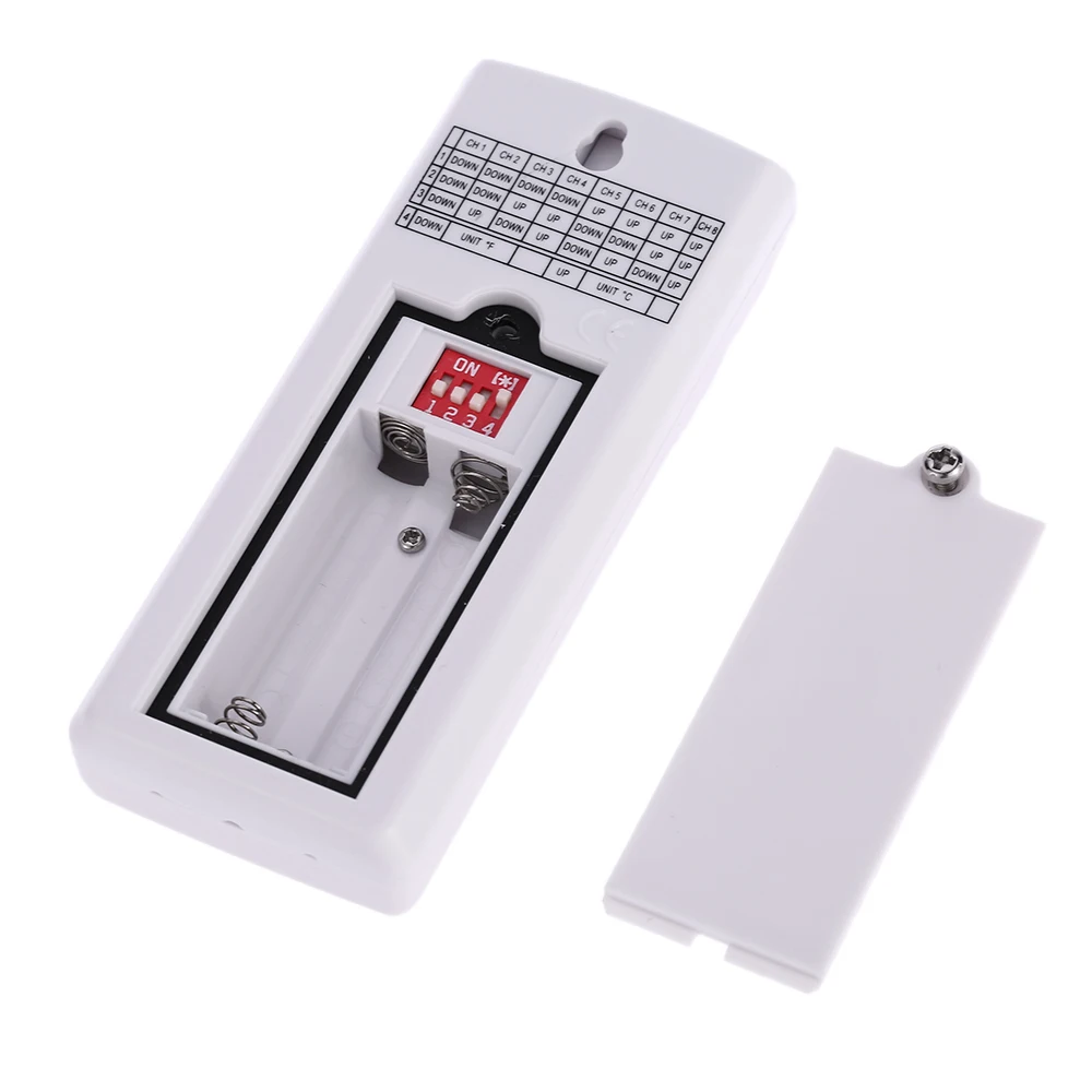 

Digital Wireless Thermo-hygrometer with Three Remote Sensors Thermometer Hygrometer Comfort Level Alarm Function LCD