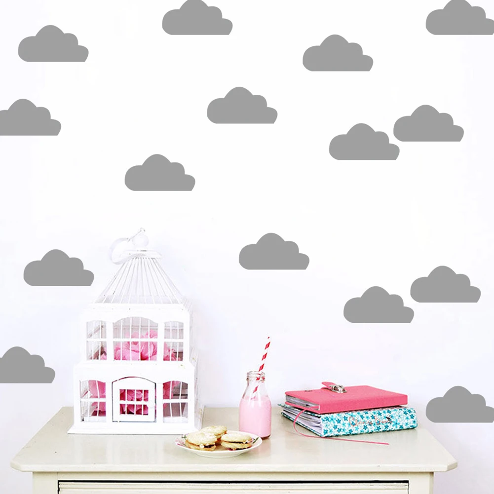 Новый 1 компл. DIY Наклейка маленькое облако наклейки на стену дома детская комната