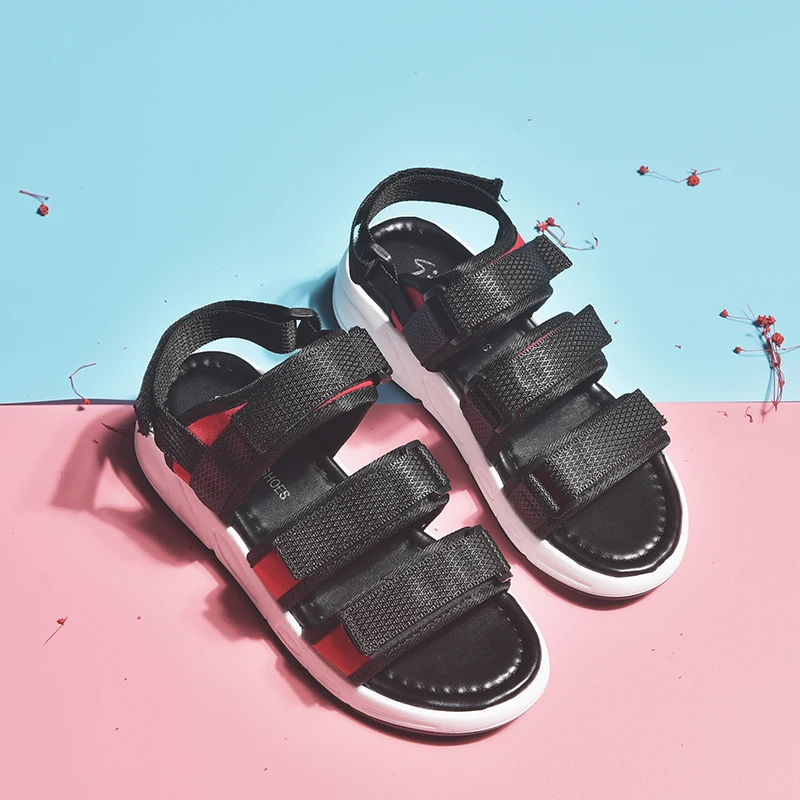 Platform Sandals Women Casual Beach Shoes Soft and Comfortable Summer Outdoor Sandals Platform Sneakers Ladies Sports Shoes