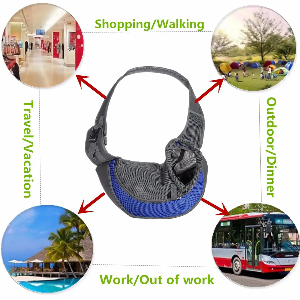 Рюкзак для перевозки животных сумка питомца собаки кошки переноски собак сетка