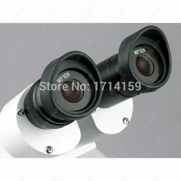 Монета/штамп-Поставка AmScope бинокулярный стерео микроскоп с верхней и нижней