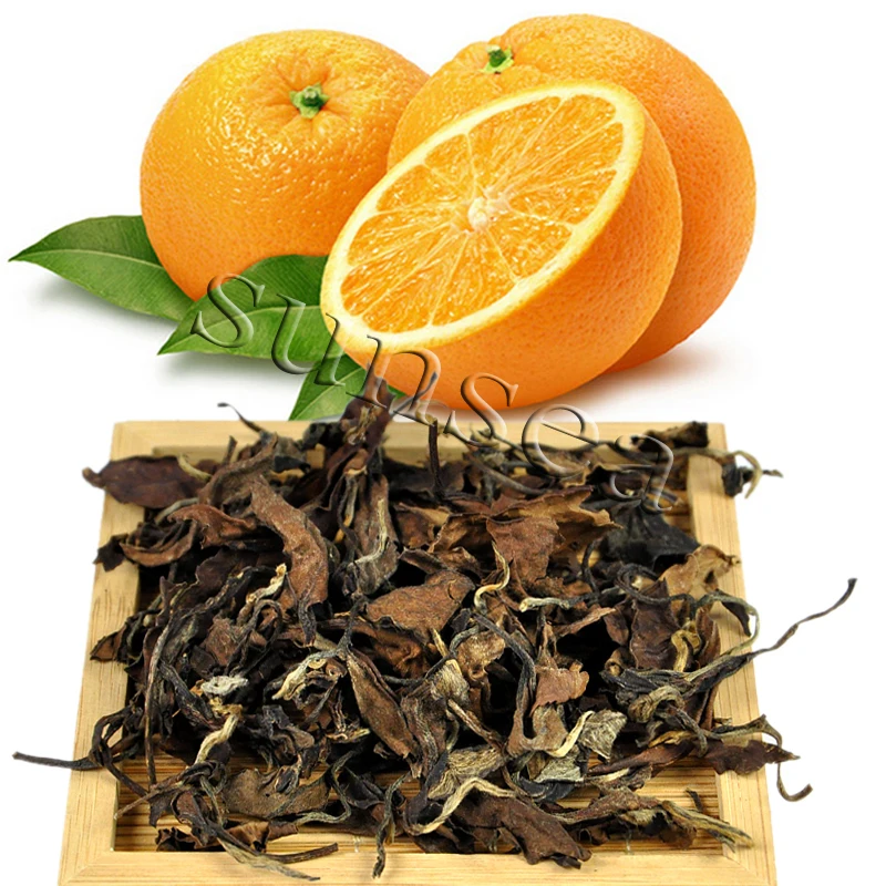 100 г Апельсиновый Вкус Белый Чай Пион натуральный Фруктовый Baimudan снизить