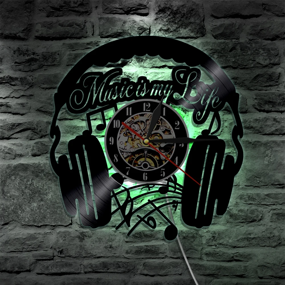 Музыкальные вдохновляющие Современные Настенные светильники Music Is My Life