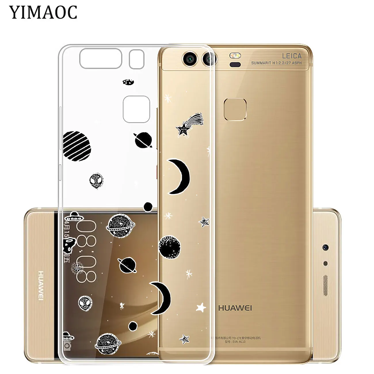 Мягкий силиконовый чехол для телефона YIMAOC Planet Moon astronaut Star Huawei Mate 30 20 Pro 10 Lite Nova 5I 4 3 3i
