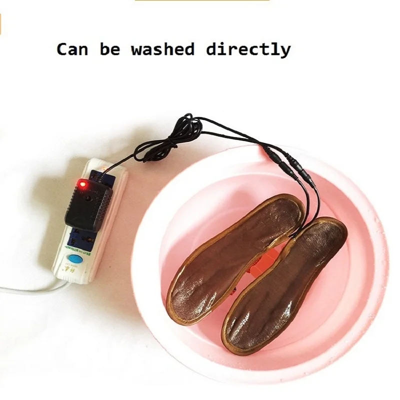 Зимние теплые стельки Covpee с электрическим подогревом питанием от USB|insole for men|heated