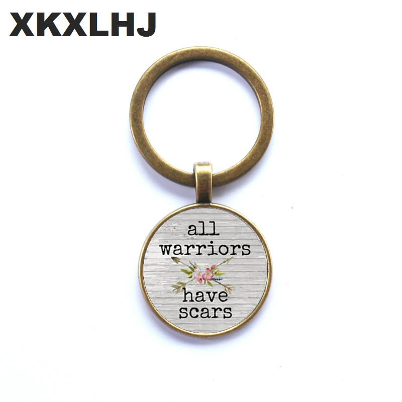 XKXLHJ 2019 All SCARY CHARM pendants inspirational charm keychains gifts for her cancer survivors charms | Украшения и аксессуары