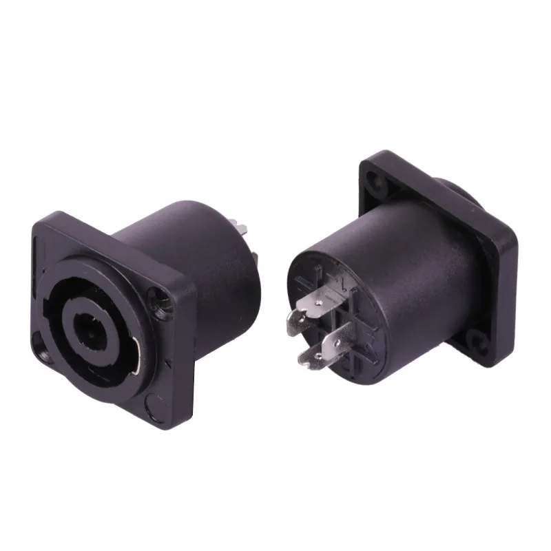 1 шт. высокое качество 4 Pin гнездо совместимые разъемы для аудиокабеля R разъем