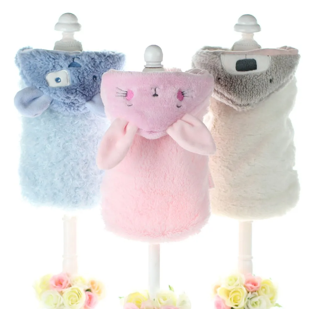 Плотная верхняя одежда пуховики куртки с изображением милых животных пальто