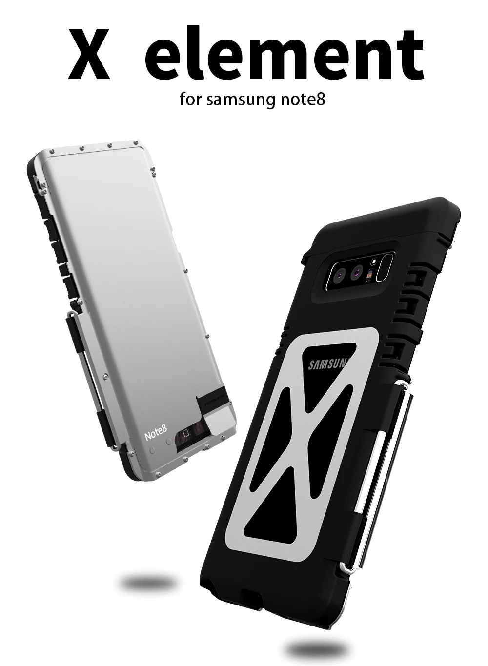 Роскошный Алюминиевый металлический флип-кейс для samsung Galaxy Note 9 8 7 5 4 3 чехол с покрытием в виде брони полный сверхмощный защитный Телефон Аксессуары
