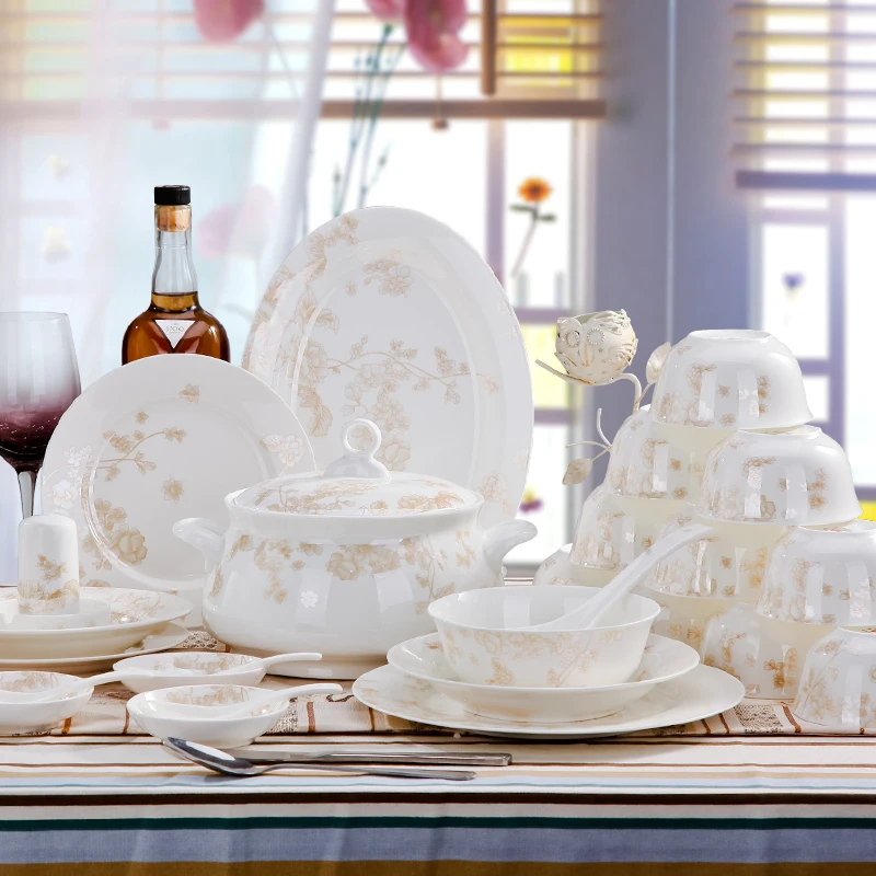 [Цзиндэчжэнь] Версия электрооптической керамической чаши блюдо Изолированная