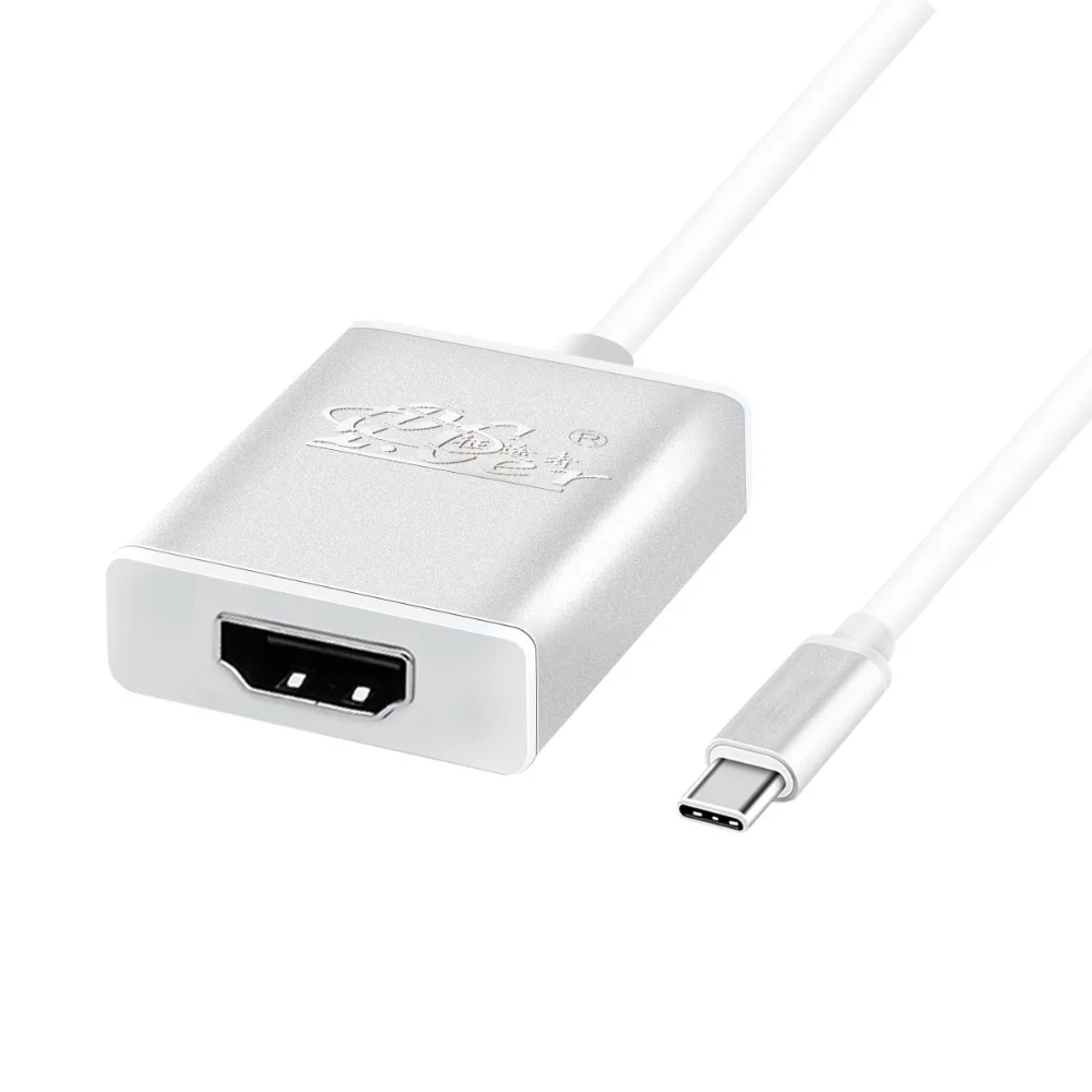 Адаптер типа c к HDMI Женский USB C конвертер 3 1 для Macbook MateBook ThinkPad Alienware huawei |