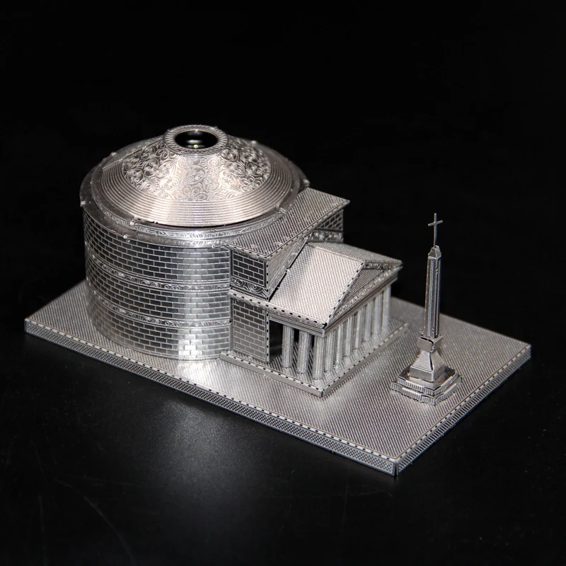 Металлическая модель сборки из нержавеющей стали DIY 3D стереоскопическая мозаика