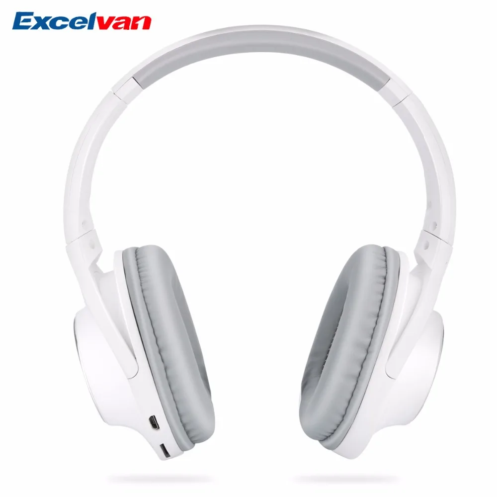Беспроводные Bluetooth наушники Excelvan с FM режимом поддержка tf карт функция вызова для