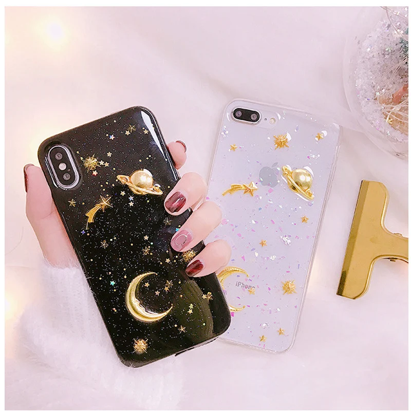 Dream блеск планета X Apple6 мобильный телефон оболочки IPhone6s/7 plus/8 личность Силиконовый