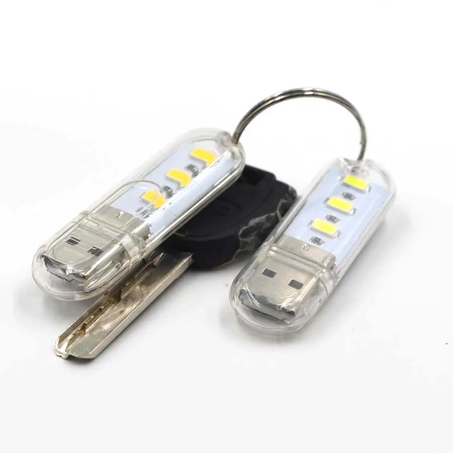 Портативный мини USB светодиодный ночник 24 светильник для кемпинга чтения лампа