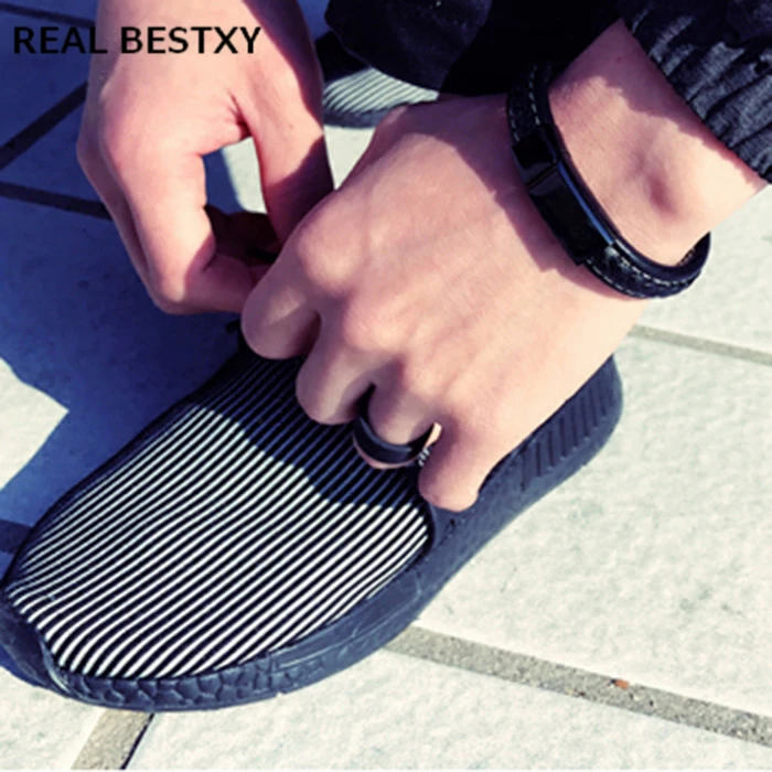Реальный BESTXY Пользовательский логотип черный коричневый кожаный браслет ручной