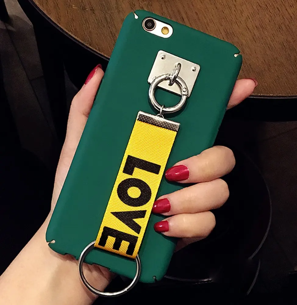 Для iPhone6, 6 S, 7 Plus, 8, 8 plus, Жесткий Чехол, модный креативный дизайн, подвеска с кисточкой, защитный чехол, чехол с милым длинным ремешком