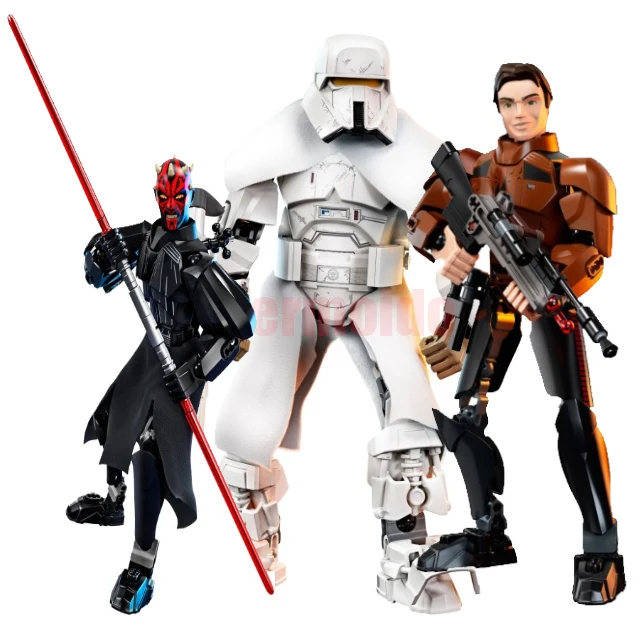 Звездные войны SOLO Range Trooper Darth Maul блоки игрушки Jango Phasma Дарт Вейдер фигурка |